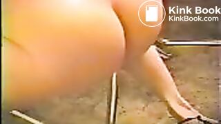 Vintage Reading a Magazine