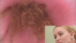 He checked inside her ass for shit because he wanted some dirty anal P3