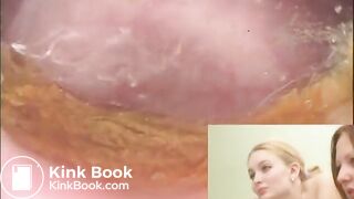 He checked inside her ass for shit because he wanted some dirty anal P3