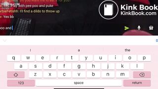 Latina piss, scat and puke.