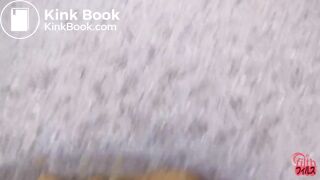 Cute girl take diarrhea