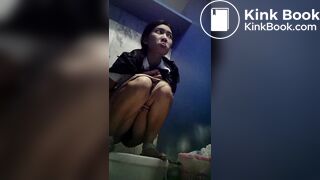 Kalaland student girl quick pooping in 1 minute 55 seconds