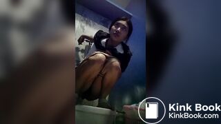 Kalaland student girl quick pooping in 1 minute 55 seconds