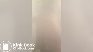 Woman shitting in public toilet - video 7