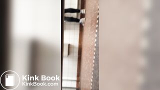 Girl pooping in public toilet - video 5