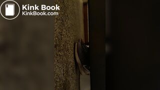 Girl pooping in public toilet - video 5