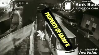 Caught shitting on cctv