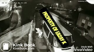 Caught shitting on cctv