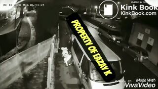 Caught shitting on cctv