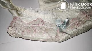 A LOVELY JAPAN YELLOW EMBROIDERY PANTY WHEN WAS NEW AND CLEANING.