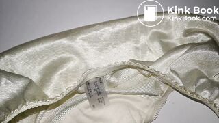 A LOVELY JAPAN YELLOW EMBROIDERY PANTY WHEN WAS NEW AND CLEANING.