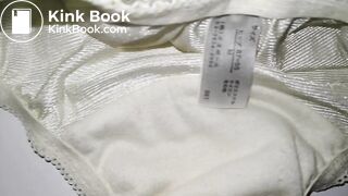 A LOVELY JAPAN YELLOW EMBROIDERY PANTY WHEN WAS NEW AND CLEANING.