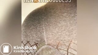 Ebony Panty Shitting