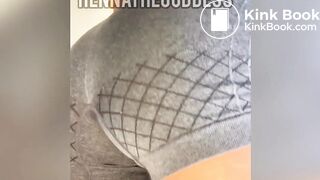 Ebony Panty Shitting