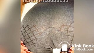 Ebony Panty Shitting