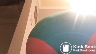 Quick blue panty poop