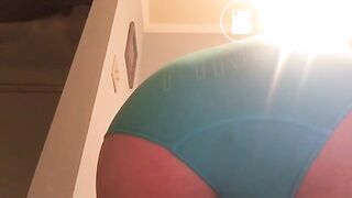 Quick blue panty poop