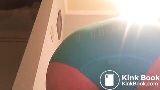 Quick blue panty poop