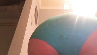Quick blue panty poop