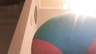 Quick blue panty poop