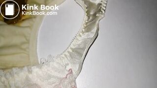 A LOVELY JAPAN YELLOW EMBROIDERY PANTY AFTER PLAYING