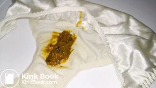 A LOVELY JAPAN YELLOW EMBROIDERY PANTY AFTER PLAYING