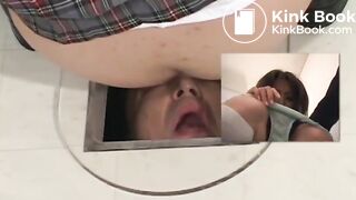 Man eating shit from Japanese girl (Part 1)