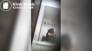 Chinese girl can't stop shitting