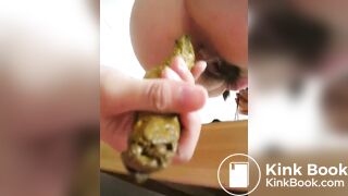 korean girl shitting - video 4