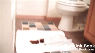 MOST DIFFICULT CONSTIPATED TURD EVER