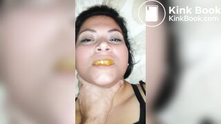 Latina eat shit