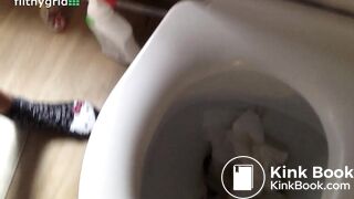 Ebony belgium mistress scat