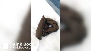 Stunning little Asian Shit Slut Poops Twice