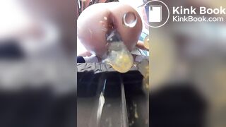 Stunning little Asian Shit Slut - video 2