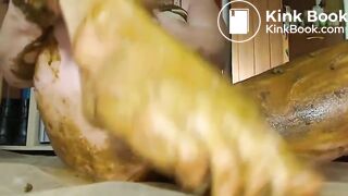 Scat masturbation