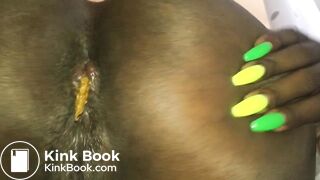 Ebony young diarrhea