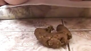 Shitting in bed - video 9