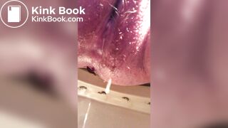 Skinny poops and piss