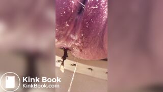 Skinny poops and piss