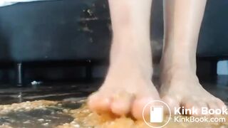 colombian bitch puking shit