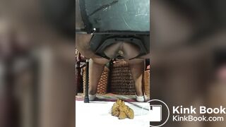 Huge black BBW ass soft shitting