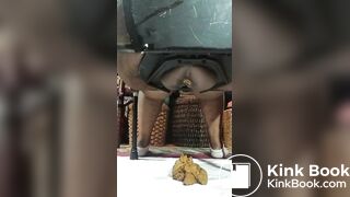 Huge black BBW ass soft shitting