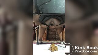 Huge black BBW ass soft shitting