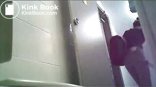 Korean cafe toilet pooping/pissing voyeur1