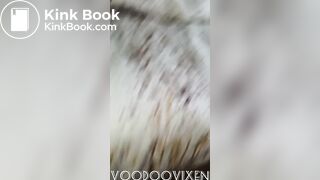 Crazy black chick sprays enema shit everywhere