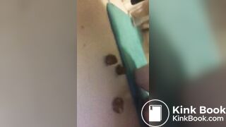 Good slut drinks her piss, tastes her shit