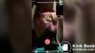 Indian lady video call shitting