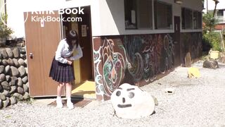 gave school girl porn enema in public then lick her dirty asshole clean