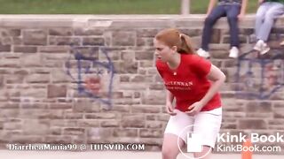 TV Scene - Girl poops her shorts during soccer practice