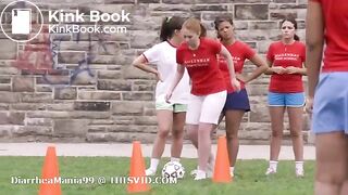 TV Scene - Girl poops her shorts during soccer practice